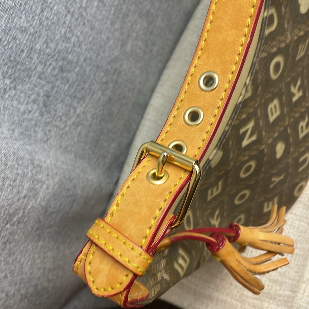 Crossword Shoulder Vintage bag - Picture 5 of 12
